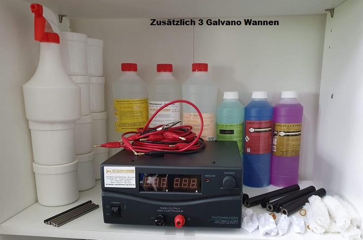 Gold Galvanikanlage XL