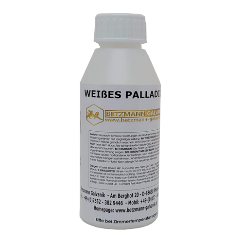 White Palladium with 5 Gramm per Liter